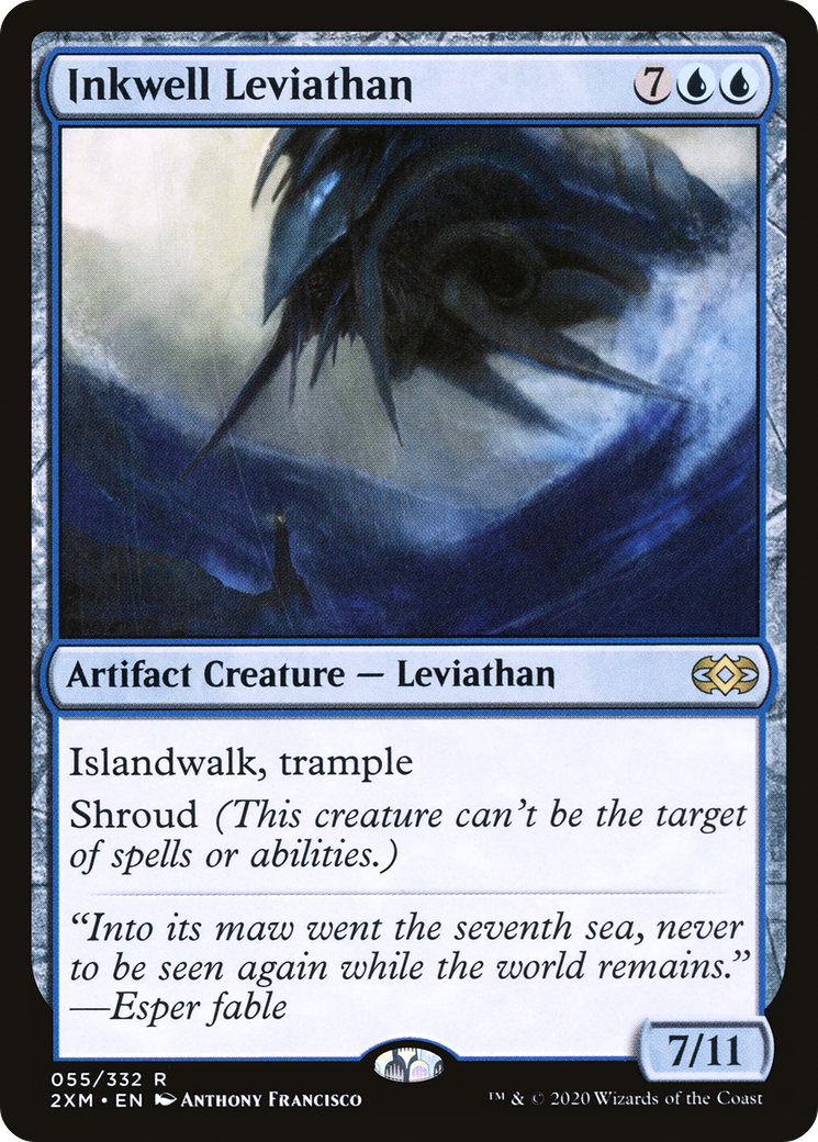 Inkwell Leviathan (2XM-055) [Double Masters] Foil MTG Single Wizards of the Coast