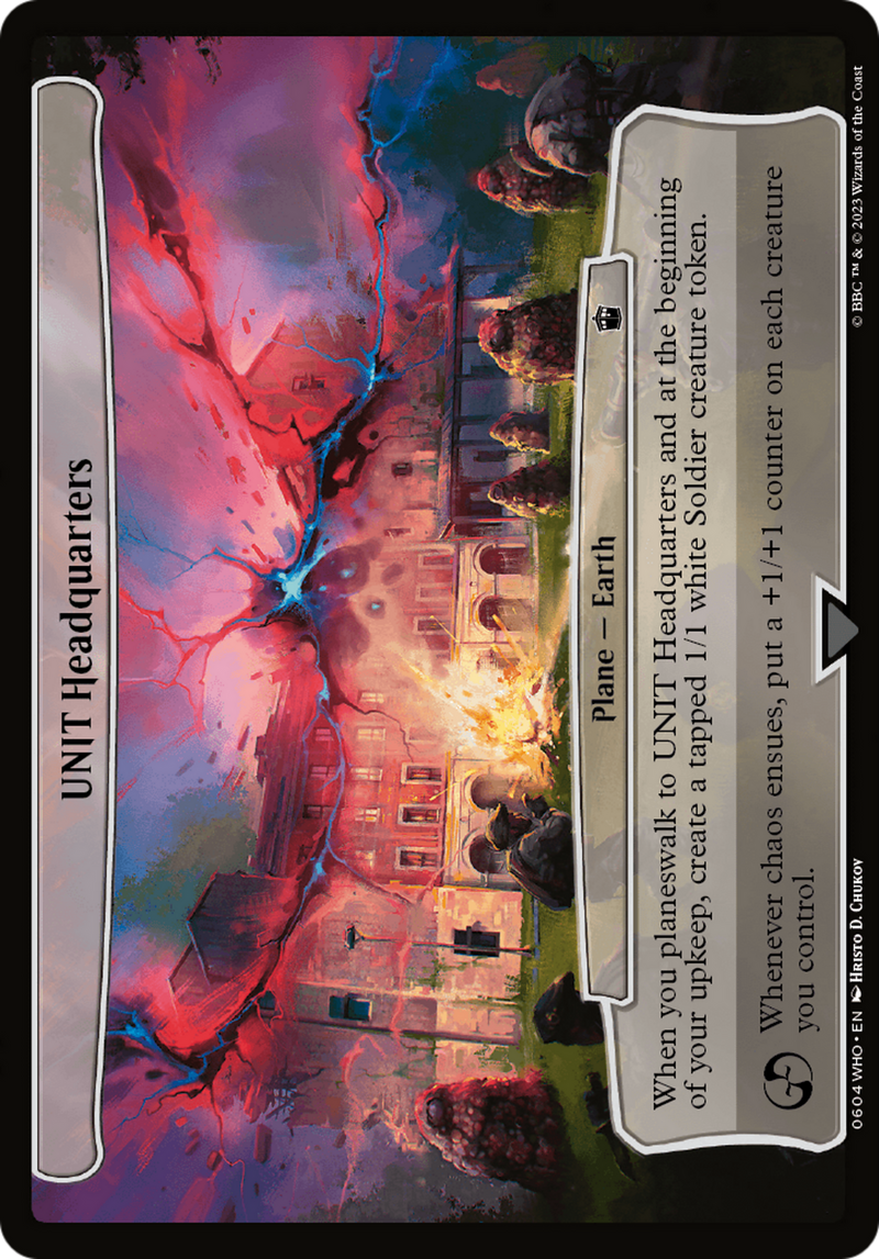 UNIT Headquarters (WHO-604) [Doctor Who] MTG Single Wizards of the Coast