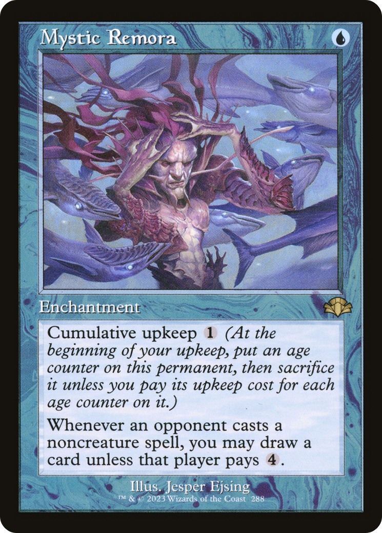 Mystic Remora (DMR-288) [Dominaria Remastered] Foil MTG Single Wizards of the Coast