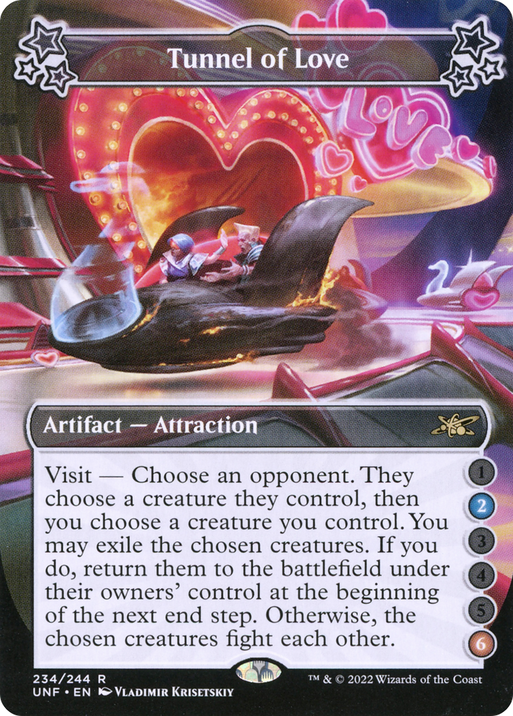Tunnel of Love (UNF-234A) [Unfinity] Foil MTG Single Wizards of the Coast