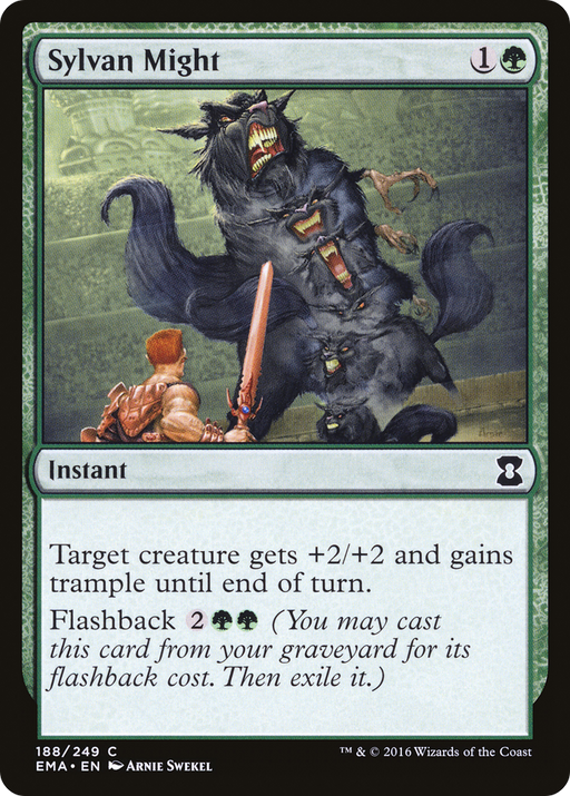 Sylvan Might (EMA-188) [Eternal Masters] MTG Single Wizards of the Coast