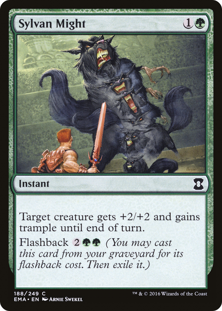 Sylvan Might (EMA-188) [Eternal Masters] Foil MTG Single Wizards of the Coast