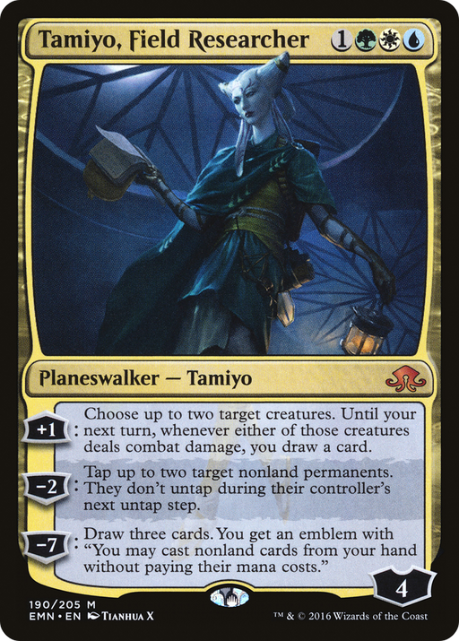 Tamiyo, Field Researcher (EMN-190) [Eldritch Moon] Foil MTG Single Wizards of the Coast