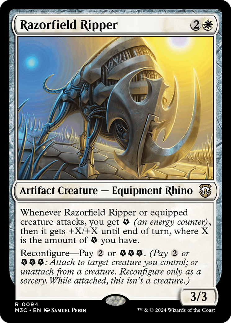 Razorfield Ripper (M3C-094) [Modern Horizons 3 Commander] MTG Single Wizards of the Coast