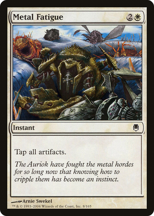 Metal Fatigue (DST-008) [Darksteel] Foil MTG Single Wizards of the Coast