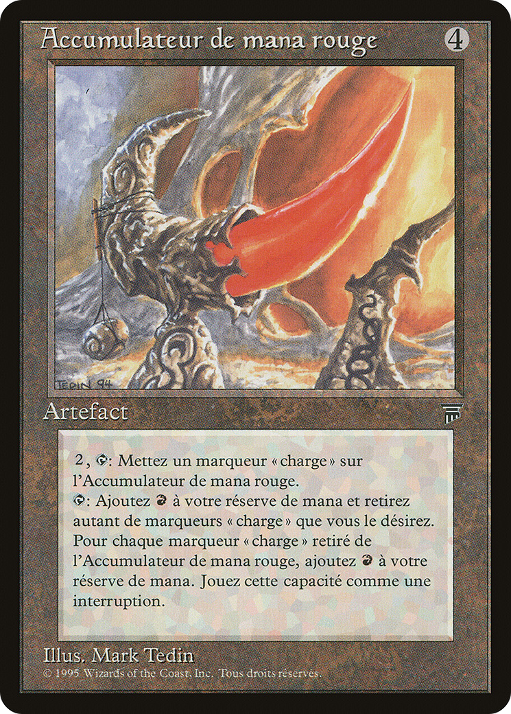 Red Mana Battery (REN-155) [Renaissance] MTG Single Wizards of the Coast