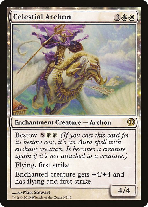 Celestial Archon (THS-003) [Theros] MTG Single Wizards of the Coast