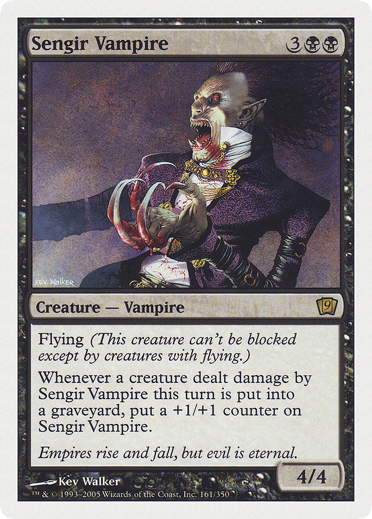 Sengir Vampire (9ED-) [9th Edition] MTG Single Wizards of the Coast