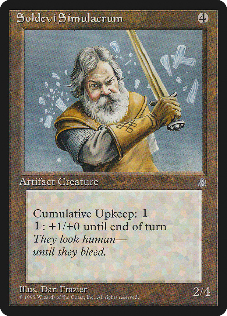 Soldevi Simulacrum (ICE-339) [Ice Age] MTG Single Wizards of the Coast