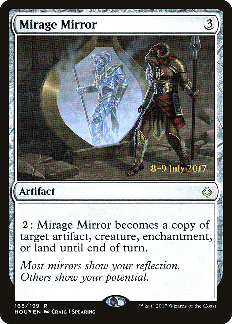 Mirage Mirror (PRE-165) [Hour of Devastation Promos] Foil MTG Single Wizards of the Coast