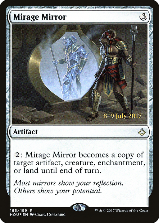 Mirage Mirror (PRE-165) [Hour of Devastation Promos] Foil MTG Single Wizards of the Coast