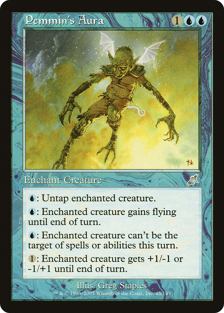 Pemmin's Aura (SCG-045) [Scourge] Foil MTG Single Wizards of the Coast