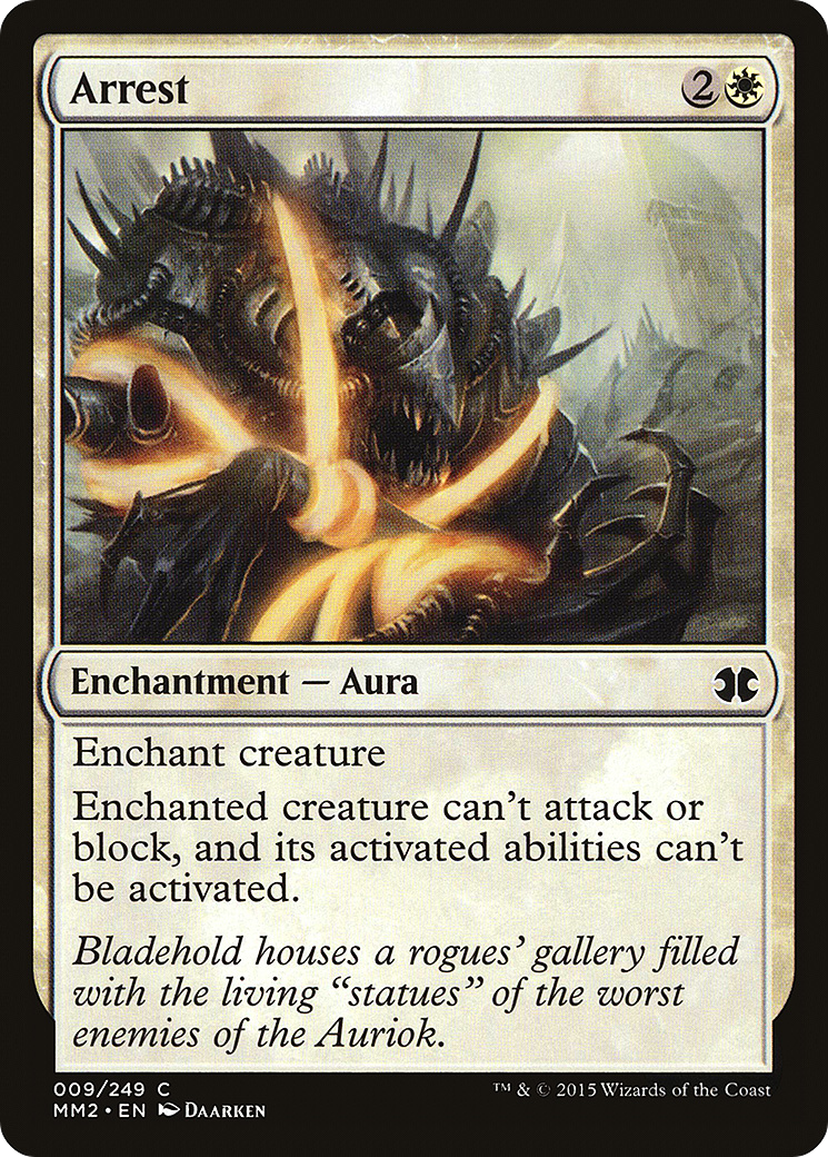 Arrest (MM2-009) [Modern Masters 2015] MTG Single Wizards of the Coast