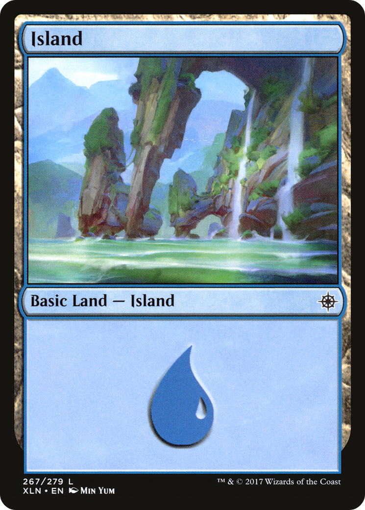 Island (XLN-267) [Ixalan] Foil MTG Single Wizards of the Coast