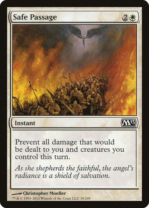 Safe Passage (M13-030) [Magic 2013] Foil MTG Single Wizards of the Coast