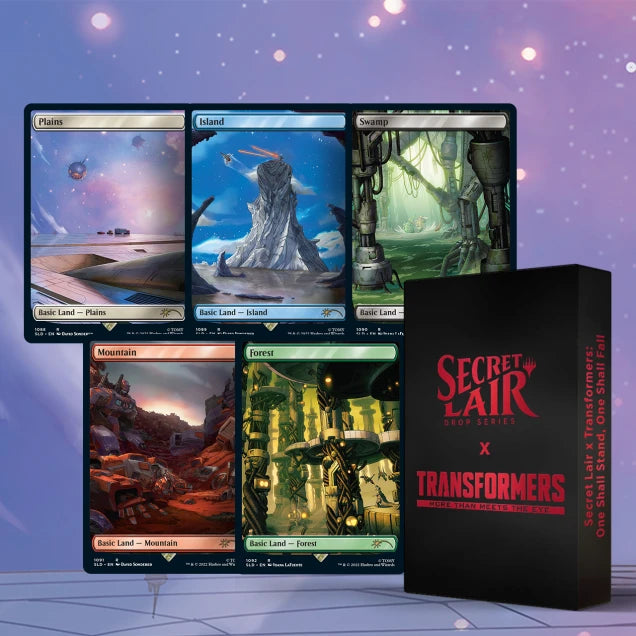 MTG Secret Lair Drop - Transformers: One Shall Stand, One Shall Fall (Traditional Foil Edition) MTG Sealed Magic: The Gathering