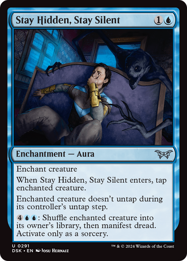 Stay Hidden, Stay Silent (0291) (DSK-291) [Duskmourn: House of Horror] MTG Single Wizards of the Coast