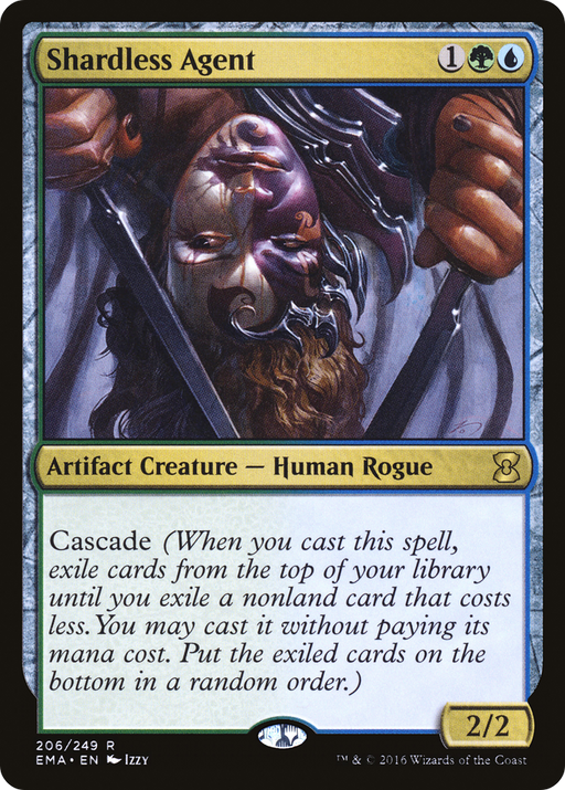 Shardless Agent (EMA-206) [Eternal Masters] Foil MTG Single Wizards of the Coast
