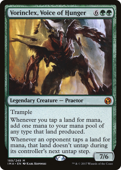 Vorinclex, Voice of Hunger (IMA-189) [Iconic Masters] MTG Single Wizards of the Coast