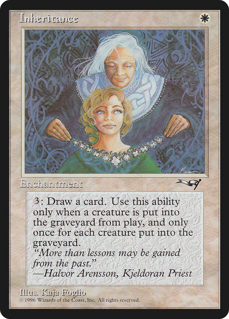 Inheritance (ALL-) [Alliances] MTG Single Wizards of the Coast
