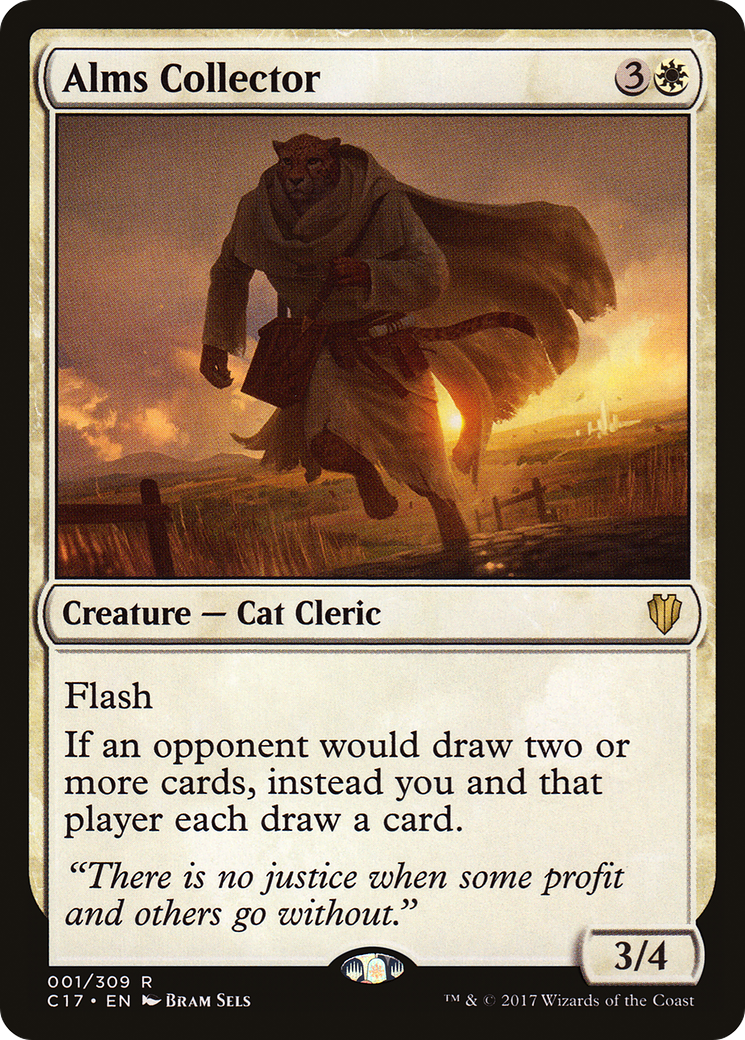Alms Collector (C17-001) [Commander 2017] MTG Single Wizards of the Coast
