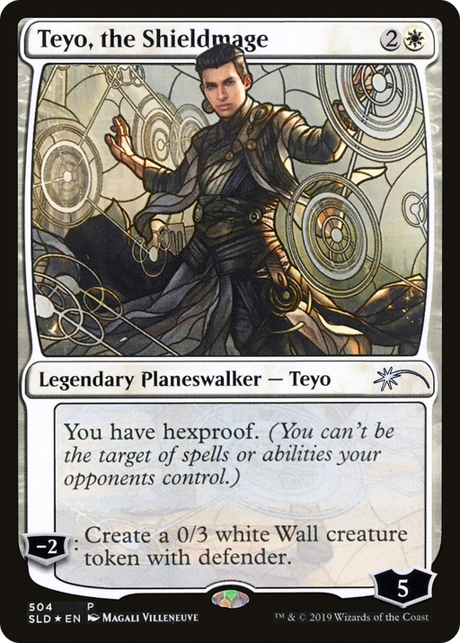 Teyo, the Shieldmage (SLD-504) [Secret Lair] Drop Foil MTG Single Wizards of the Coast