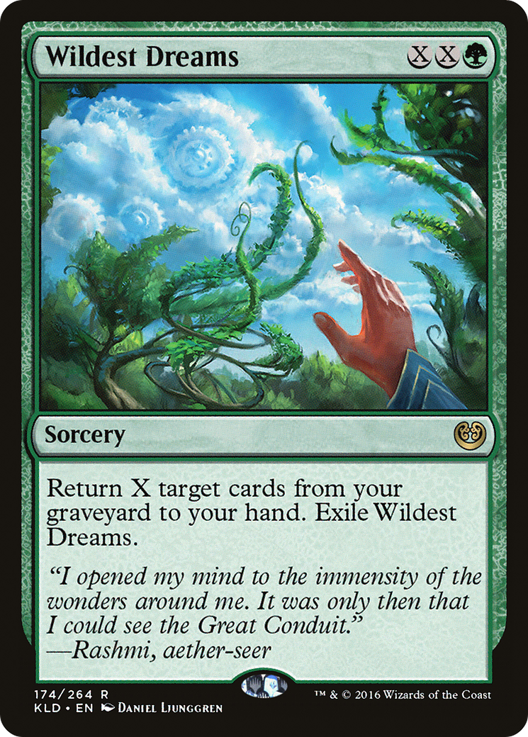 Wildest Dreams (KLD-174) [Kaladesh] Foil MTG Single Wizards of the Coast