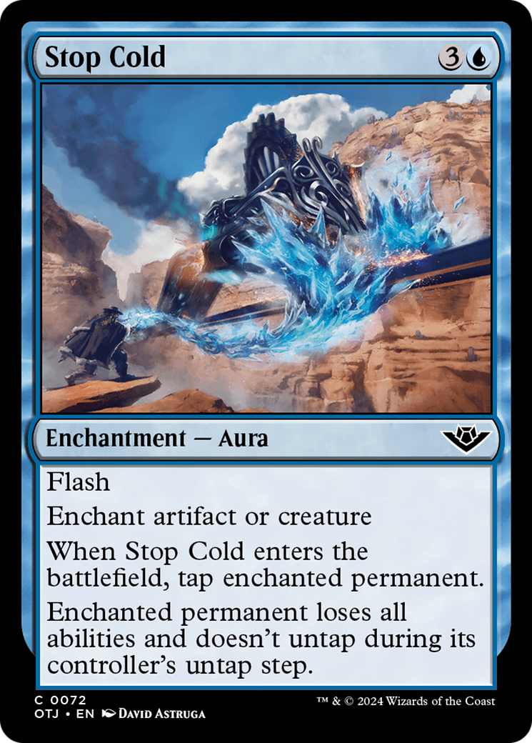 Stop Cold (OTJ-072) [Outlaws of Thunder Junction] MTG Single Wizards of the Coast
