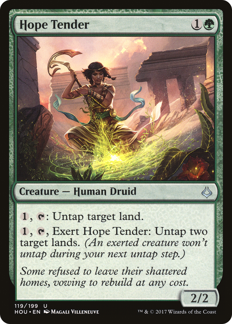 Hope Tender (HOU-119) [Hour of Devastation] Foil MTG Single Wizards of the Coast