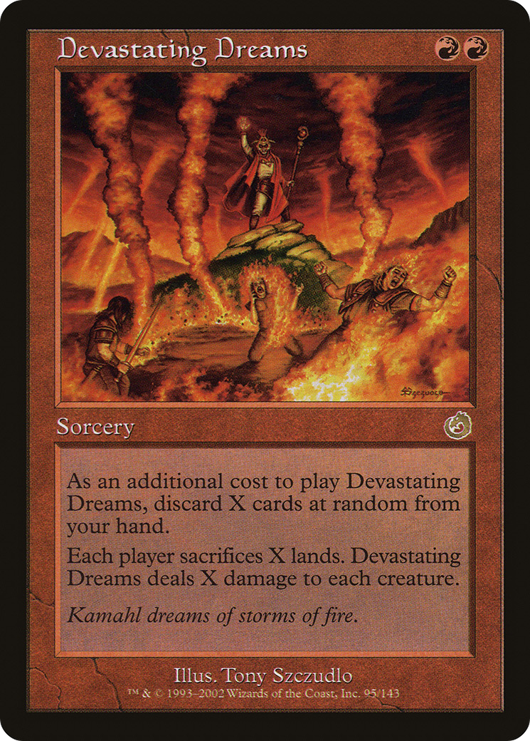 Devastating Dreams (TOR-095) [Torment] MTG Single Wizards of the Coast