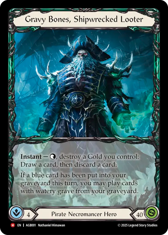 Flesh and Blood: Armory Deck - Gravy Bones Flesh And Blood Sealed Flesh And Blood