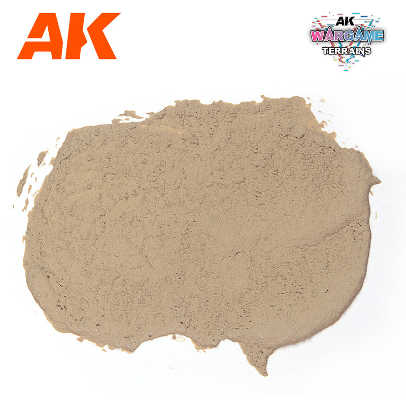 AK Interactive: Wargame Terrains - Dry Ground Model Paints AK INTERACTIVE
