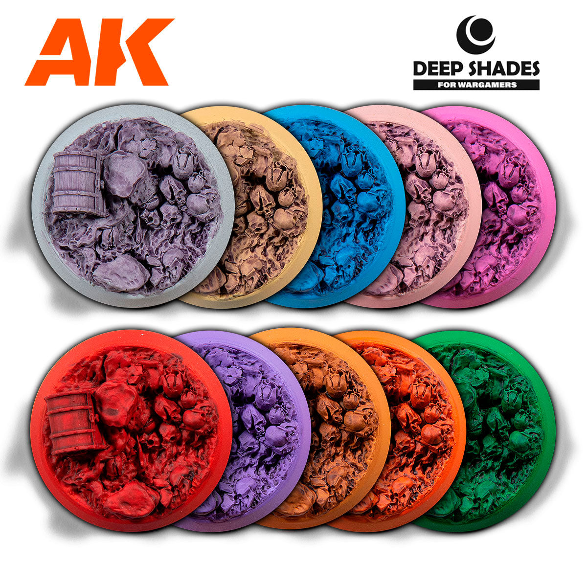 AK Interactive: Deep Shades - Invocation Purple Model Paints AK INTERACTIVE