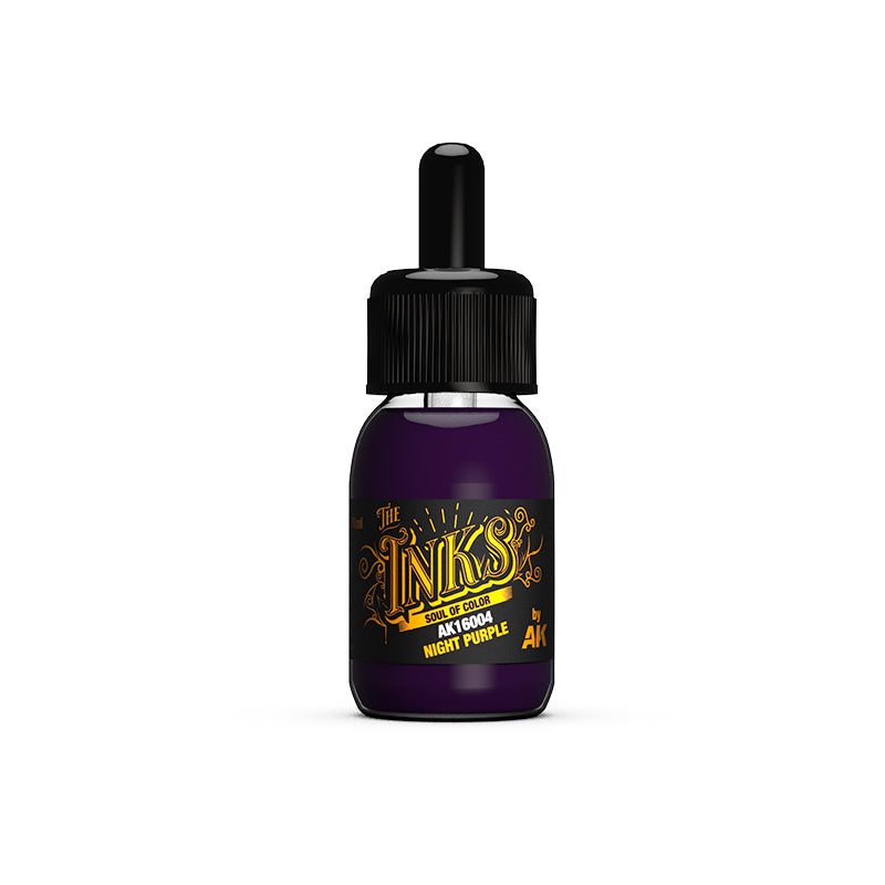 AK Interactive: The INKS Secondary Colors Set Model Paints AK INTERACTIVE