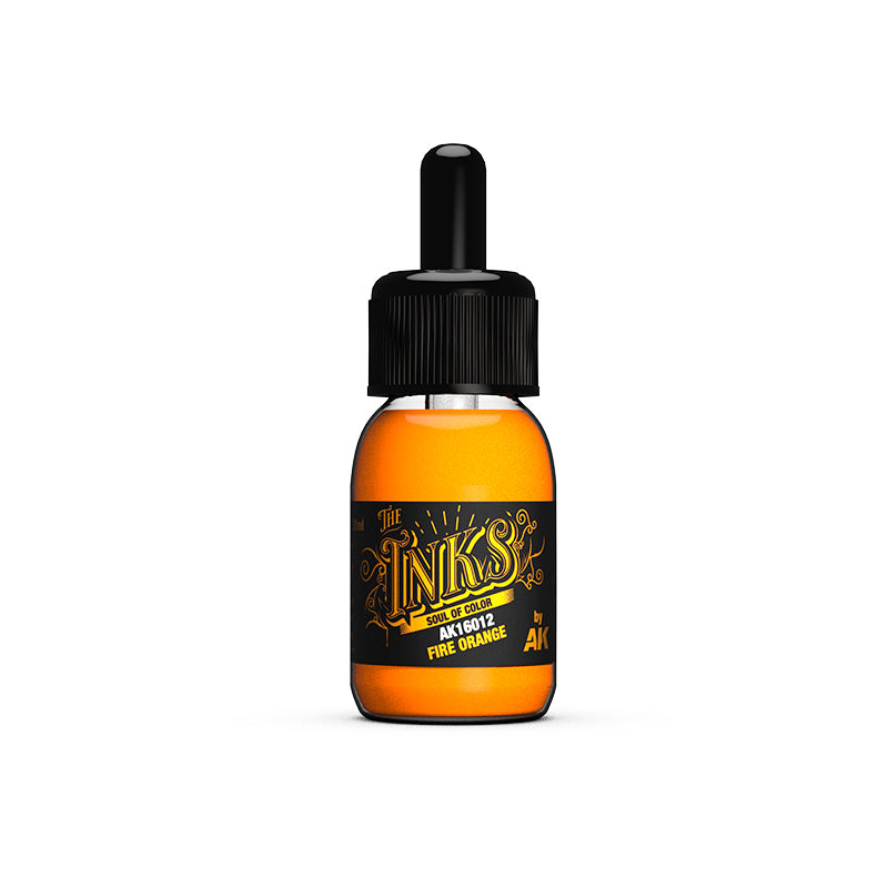 AK Interactive: The INKS Secondary Colors Set Model Paints AK INTERACTIVE