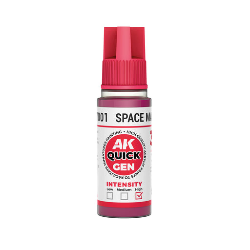 AK Interactive: Quick Gen Acrylic Space Magenta 18ml Model Paints AK INTERACTIVE