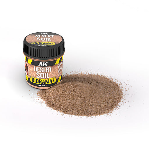AK Interactive: Desert Soil - 100ml Model Paints AK INTERACTIVE