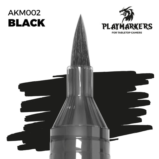 AK Interactive: Playmarkers - Black Model Paints AK INTERACTIVE