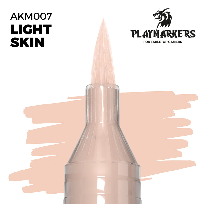 AK Interactive: Playmarkers - Light Skin Model Paints AK INTERACTIVE