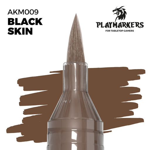 AK Interactive: Playmarkers - Black Skin Model Paints AK INTERACTIVE