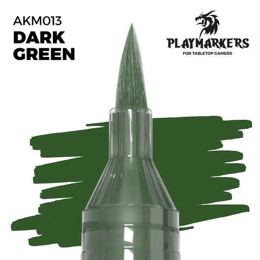 AK Interactive: Playmarkers - Dark Green Model Paints AK INTERACTIVE