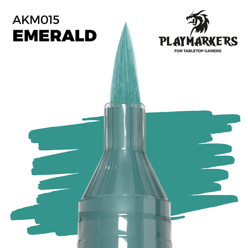 AK Interactive: Playmarkers - Emerald Model Paints AK INTERACTIVE