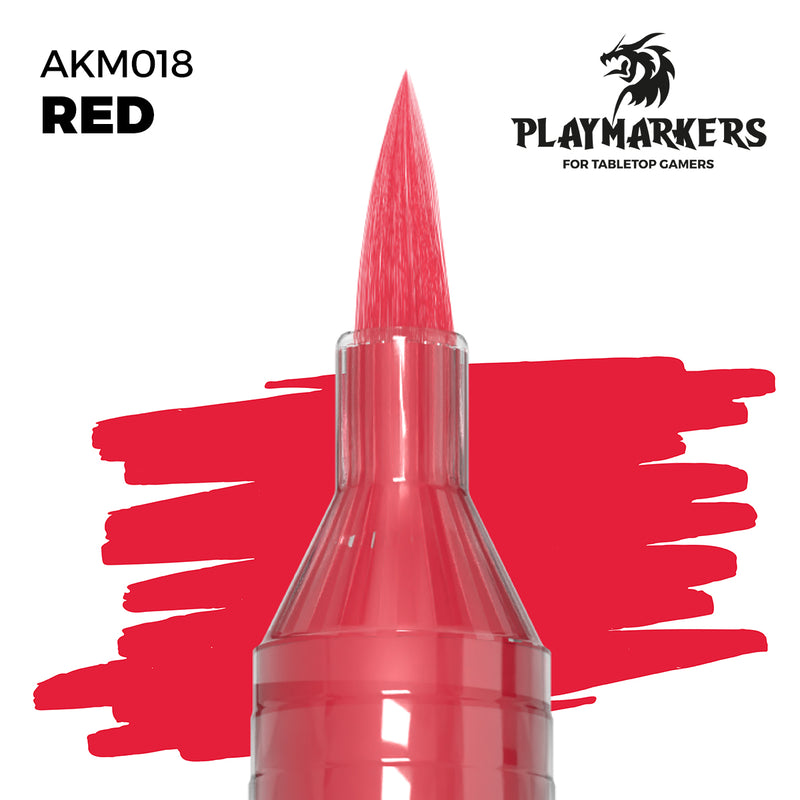 AK Interactive: Playmarkers - Red Model Paints AK INTERACTIVE