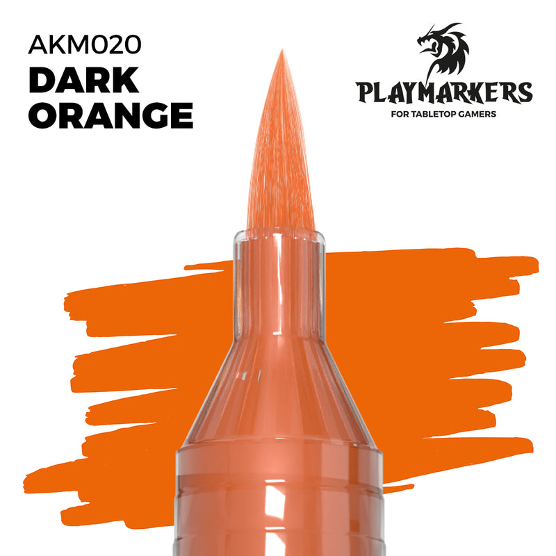 AK Interactive: Playmarkers - Dark Orange Model Paints AK INTERACTIVE