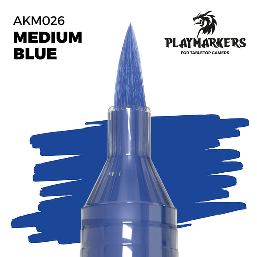 AK Interactive: Playmarkers - Medium Blue Model Paints AK INTERACTIVE
