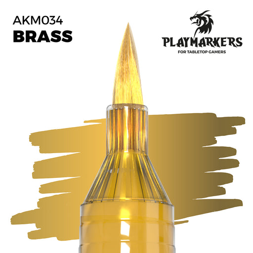 AK Interactive: Playmarkers - Brass Model Paints AK INTERACTIVE