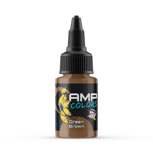 Monument Hobbies: Pro Acryl - AMP Colors Green Brown Model Paints Warp Speed Distribution