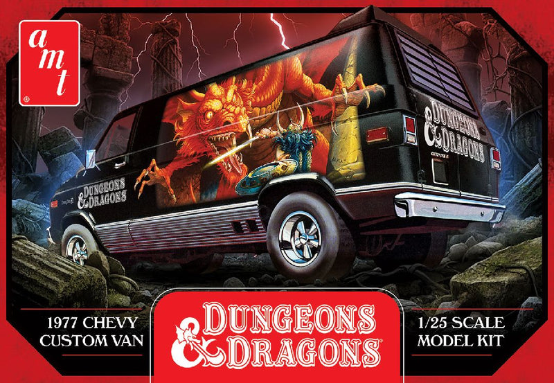 AMT :1974 Chevy Van Dungeons and Dragons 1/25