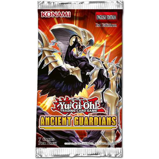 Yu-Gi-Oh! Ancient Guardians Booster Pack Yugioh Sealed Konami