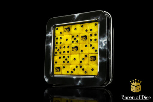 Baron of Dice: "Warp Cheese" 25x12mm Square Corner Dice Dice & Gaming Accessories Baron of Dice